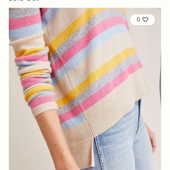 Anthropologie Charli Lydia Sweater - 100% Cashmere - Picture 8 of 8